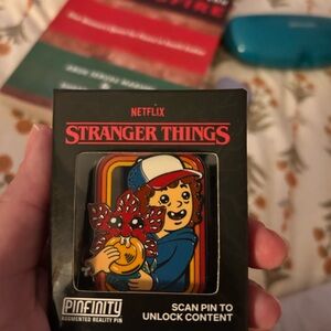 Stranger Things Pinfinity Pin- Finn ( Limited Edition Still In Box)